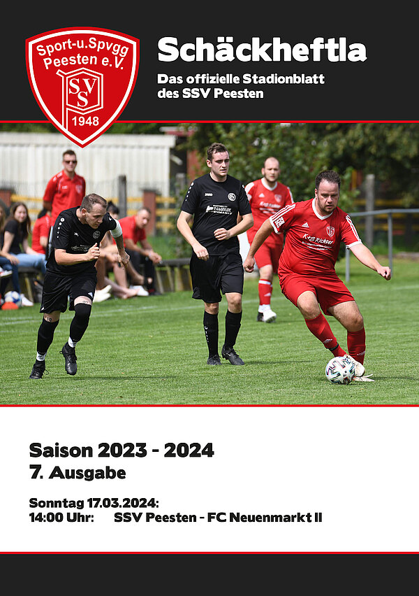 Ausgabe 7 - 17.03.2024 - SSV Peesten - FC Neuenmarkt II
